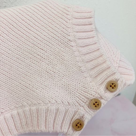 Bonpoint baby pink Conie romper size 6 months - Picture 7 of 8